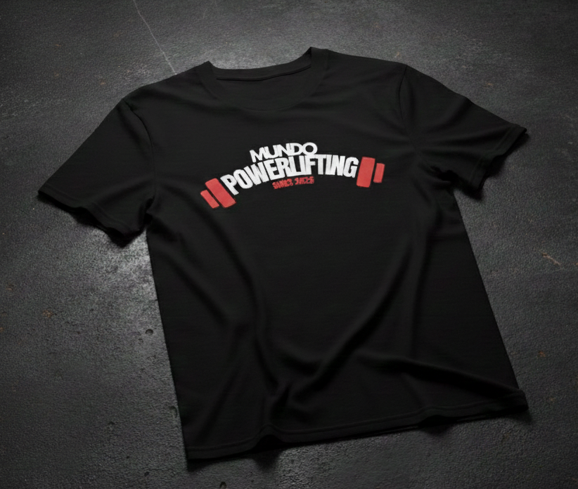 Camiseta Mundo Powerlifting